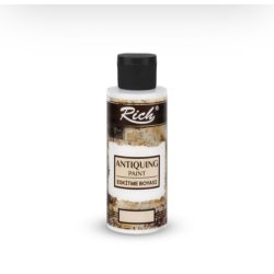 Rıch Eskitme Boyası Beyaz 120 cc 03045