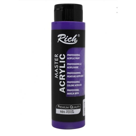 Rich Master Akrilik Boya 166 Mor 500 cc
