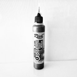 Rich Dot Paint 3d Likit Boncuk Boya Metalik Taş Gri 40 cc 15132