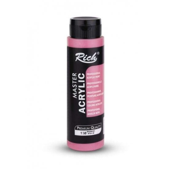 Rich Master Akrilik Boya 138 Pembe 500 cc