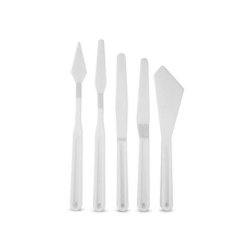 Rich Plastik Spatula 5li Set Beyaz