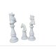 HYK949 3`lü Satranç Set Büyük - 31x9 cm Orta - 28x9 cm Küçük - 19x10 cm