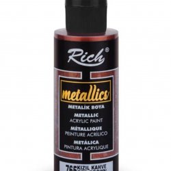 Rich Metalik Boya 120 cc Kızıl Kahve 03982