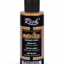 Rich Metalik Boya 120 cc Koyu Altın 03986
