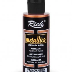 Rich Metalik Boya 120 cc Açık Kahve 03987