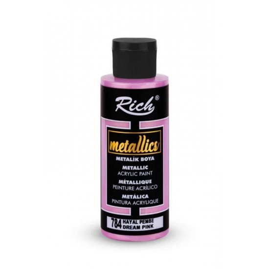 Rich Metalik Boya 120 cc Hayal Pembe  03993