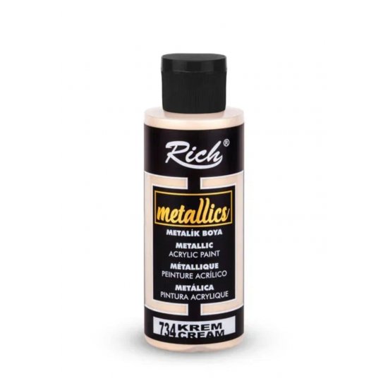 Rich Metalik Boya 120 cc Krem 03963
