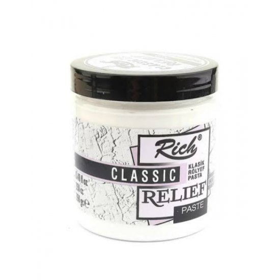 Rıch Beyaz 01983 Rölyef Pasta 250cc 350gr