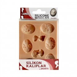 SMARTA Silikon Kalıplar - Cameolar 10X13 cm SK1013008