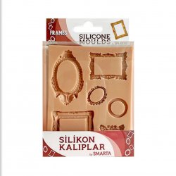 SMARTA Silikon Kalıplar - Çerçeveler 10X13 cm SK1013011