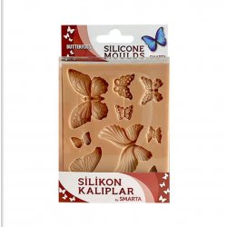 SMARTA Silikon Kalıplar - Kelebekler 10X13 cm SK1013005
