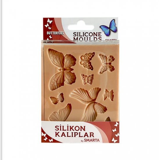 SMARTA Silikon Kalıplar - Kelebekler 10X13 cm SK1013005