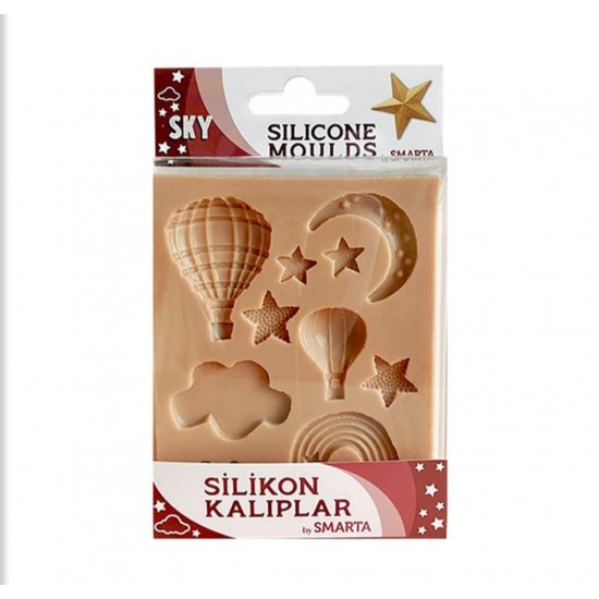 SMARTA Silikon Kalıplar - Gökyüzü 10X13 cm SK1013009
