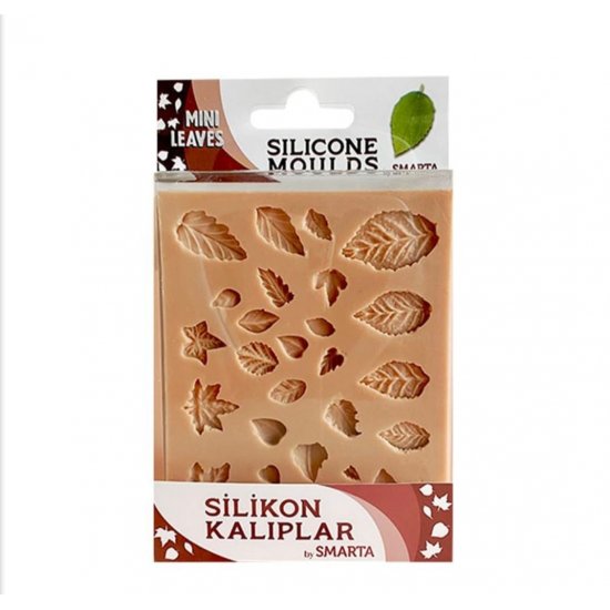 SMARTA Silikon Kalıplar - Küçük Yapraklar Mini 10X13 cm SK1013012