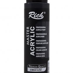 Rich Master Akrilik Boya 230 Siyah 500 cc