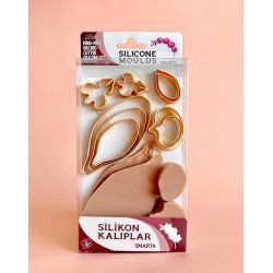 SMARTA Silikon Kalıp Orkide Kesici ve Damarlayıcı Seti SK1013073