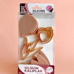 SMARTA Silikon Kalıp Şakayık Kesici ve Damarlayıcı Seti SK1013072