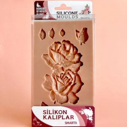 SMARTA Silikon Kalıp Mobilya Dekoru Gül Demeti SK1013054