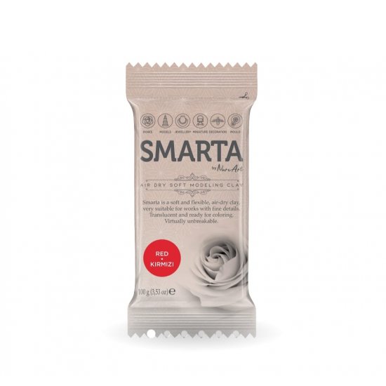 SMARTA Modelleme Hamuru 100gr Kırmızı 09