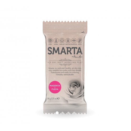 SMARTA Modelleme Hamuru 100gr Fuşya 10