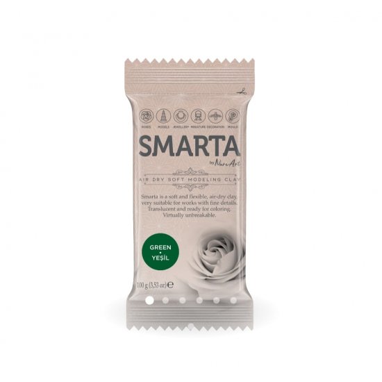 SMARTA Modelleme Hamuru 100gr Yeşil 08