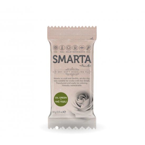 SMARTA Modelleme Hamuru 100gr Yağ Yeşili 07