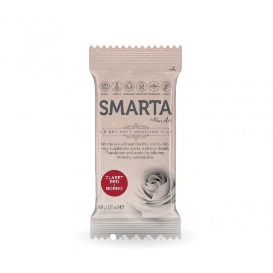 SMARTA Modelleme Hamuru 100gr Bordo 17