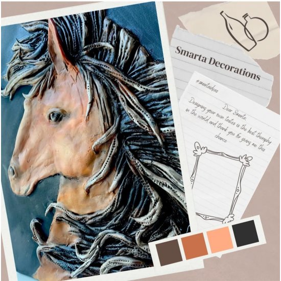 SMARTA Modelleme Hamuru 250gr Toprak Rengi 15