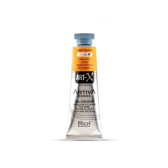 Rich Art-X Artıva Yağlı Boya 37 ml  Deep Yellow 202