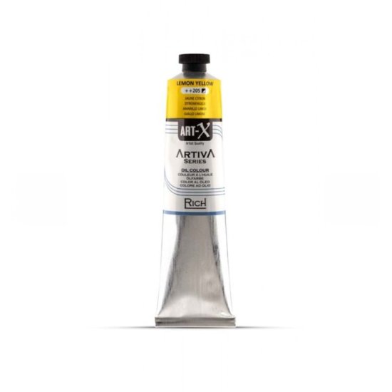 Rich Art-X Artıva Yağlı Boya 200 ml  Lemon Yellow 205