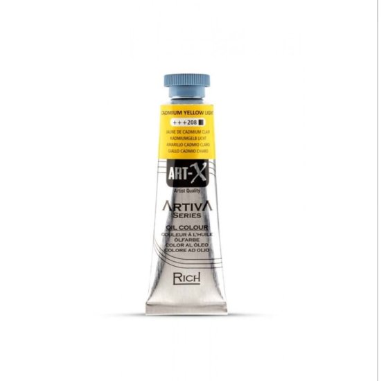Rich Art-X Artıva Yağlı Boya 37 ml  Cadmium Yellow Light 208