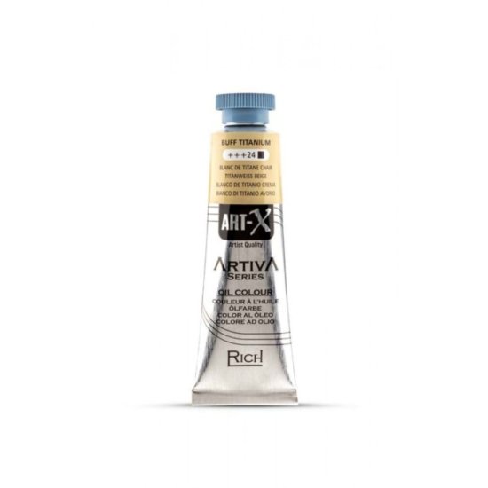 Rich Art-X Artıva Yağlı Boya 37 ml  Buff Titanium 24