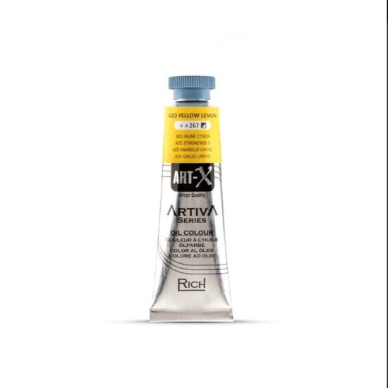 Rich Art-X Artıva Yağlı Boya 37 ml  Azo Yellow Lemon 267