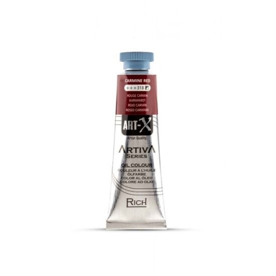 Rich Art-X Artıva Yağlı Boya 37 ml  Carmıne Red 318