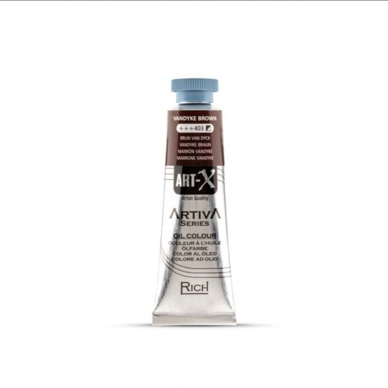 Rich Art-X Artıva Yağlı Boya 37 ml Vandyke Brown 403