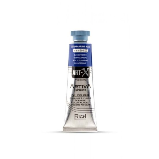 Rich Art-X Artıva Yağlı Boya 37 ml Ultramarine Blue 504