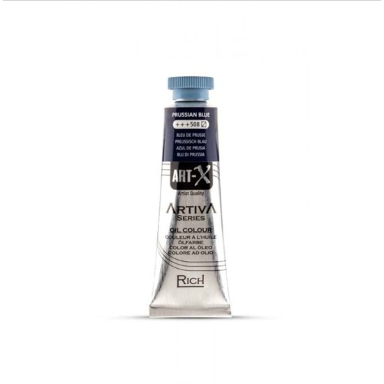 Rich Art-X Artıva Yağlı Boya 37 ml Prussian Blue 508