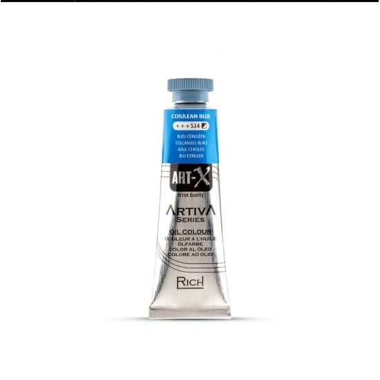 Rich Art-X Artıva Yağlı Boya 37 ml Cerulean Blue 534
